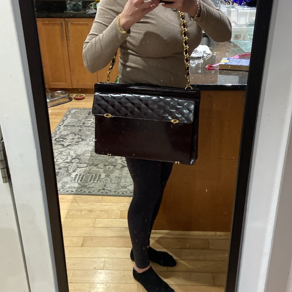 🇺🇸 Vintage Leather Briefcase- 1990’s - Picture 14 of 16